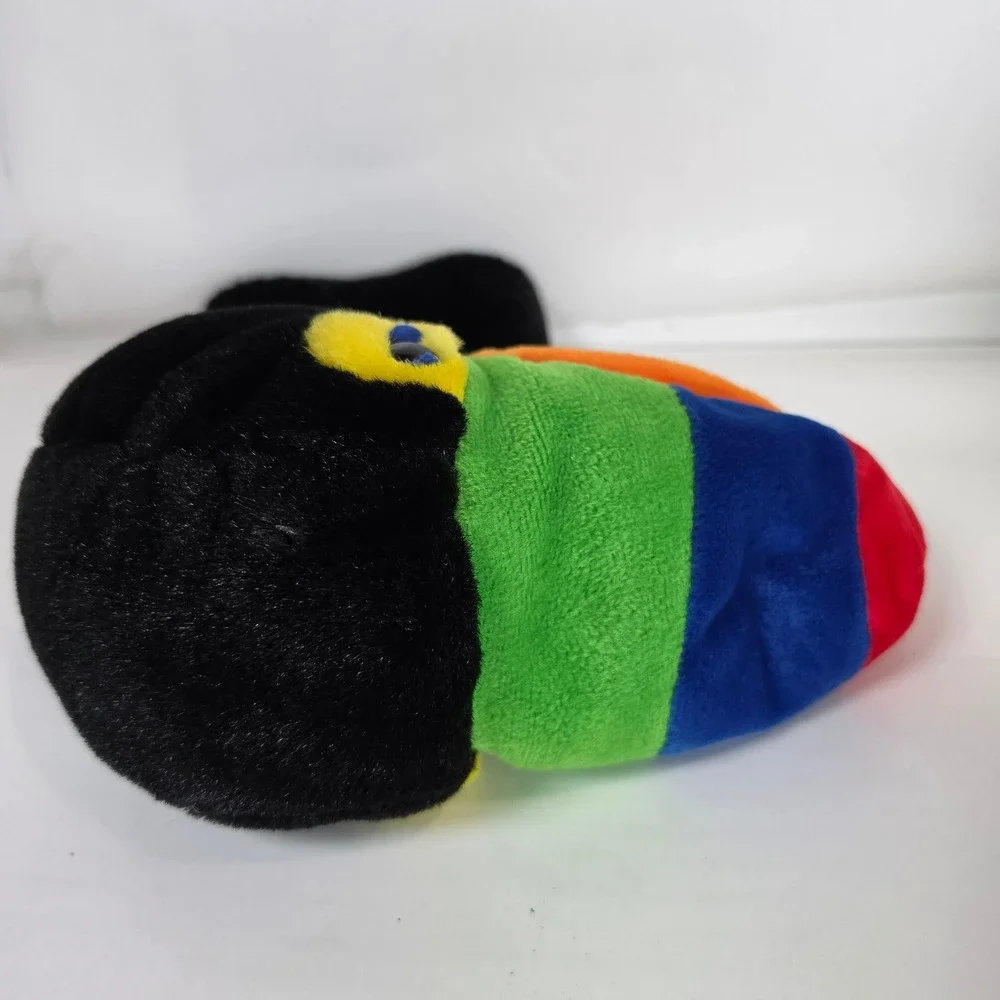 Aurora Toucan Hand Puppet Plush‎ Bird Black Rainbow Tropical Golf Club Cover 11